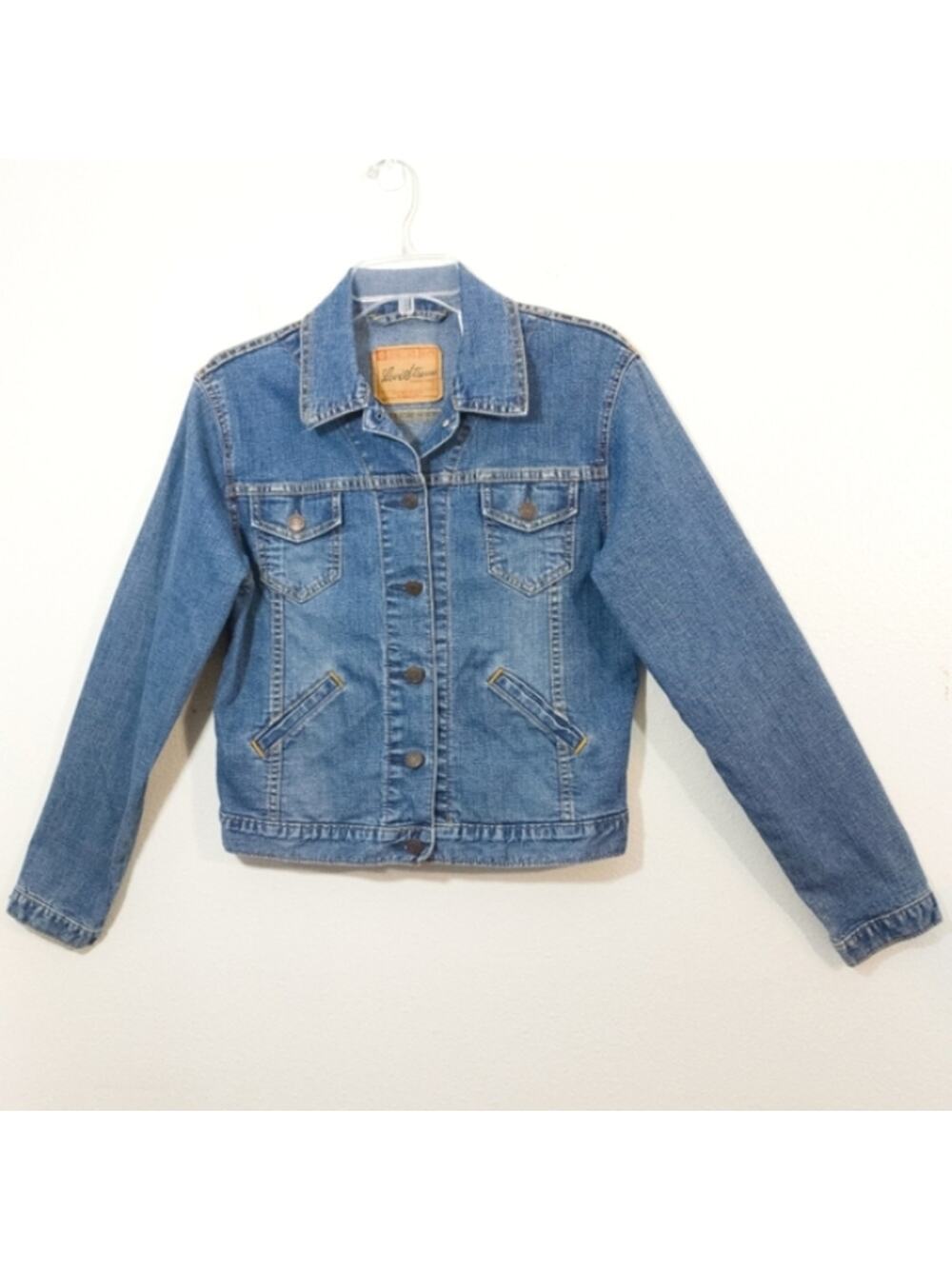 Levi Strauss Levi's denim Jean jacket S 4/6